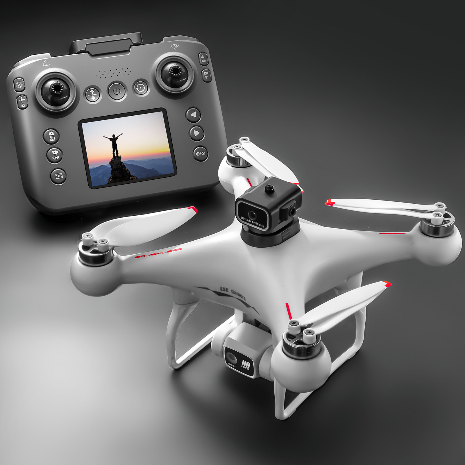Dron ZNLYRION S116 RC con Moto - Drone Gimbal Brushless reseña y precio