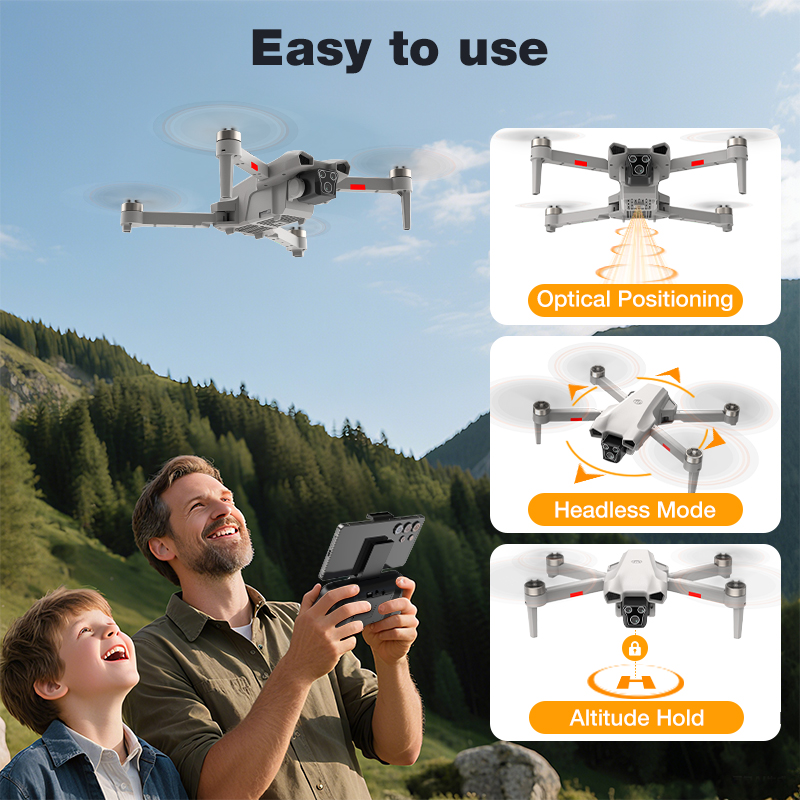 NUEVO Dron L017 Pro con Motor  - Drone Gimbal Mount reseña y precio